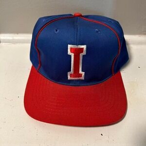 Vintage 90s Indianapolis Indians minor league baseball SnapBack hat cap